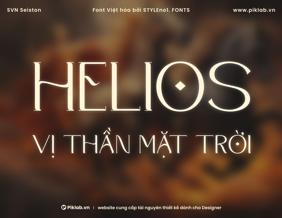 Font Việt hóa SVN Seiston